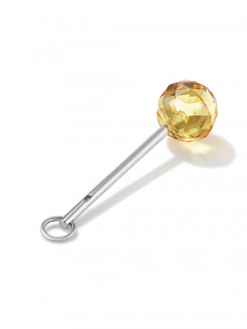 Тринкет граненый чупа-чупс из цитрина