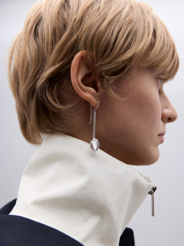 Серьги Origin 0;0 с горным хрусталем