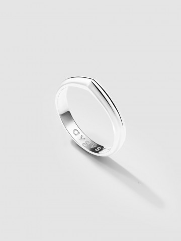 Кольцо ограненное