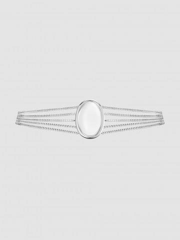 Коллар с хрустальным медальоном