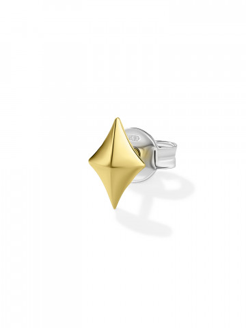 Пуссета искра с позолотой