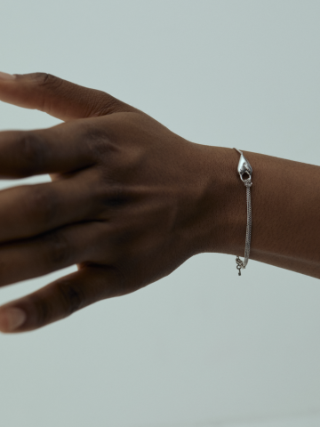 Браслет с сердцем и ключиком