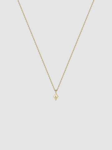 Тини-подвеска Искра из лимонного золота