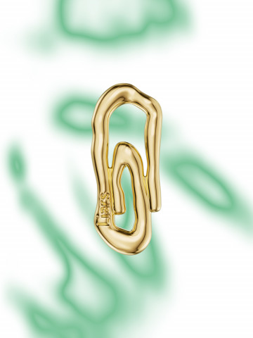 Liars for Avgvst тринкет скрепка с позолотой