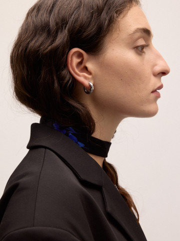 Хупы Millefleurs черные