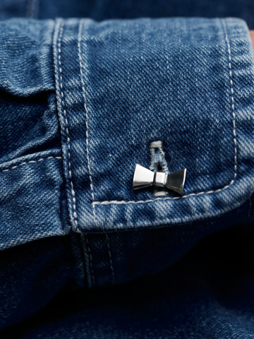 Бант пуговица