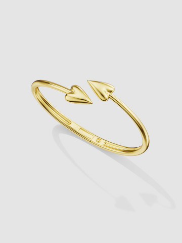 Браслет Heart Of Avgvst из лимонного золота