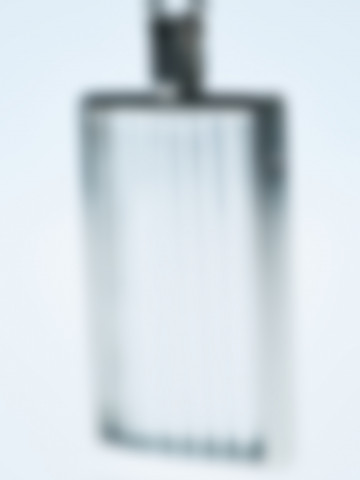 Прямоугольный медальон с ребристым хрусталем