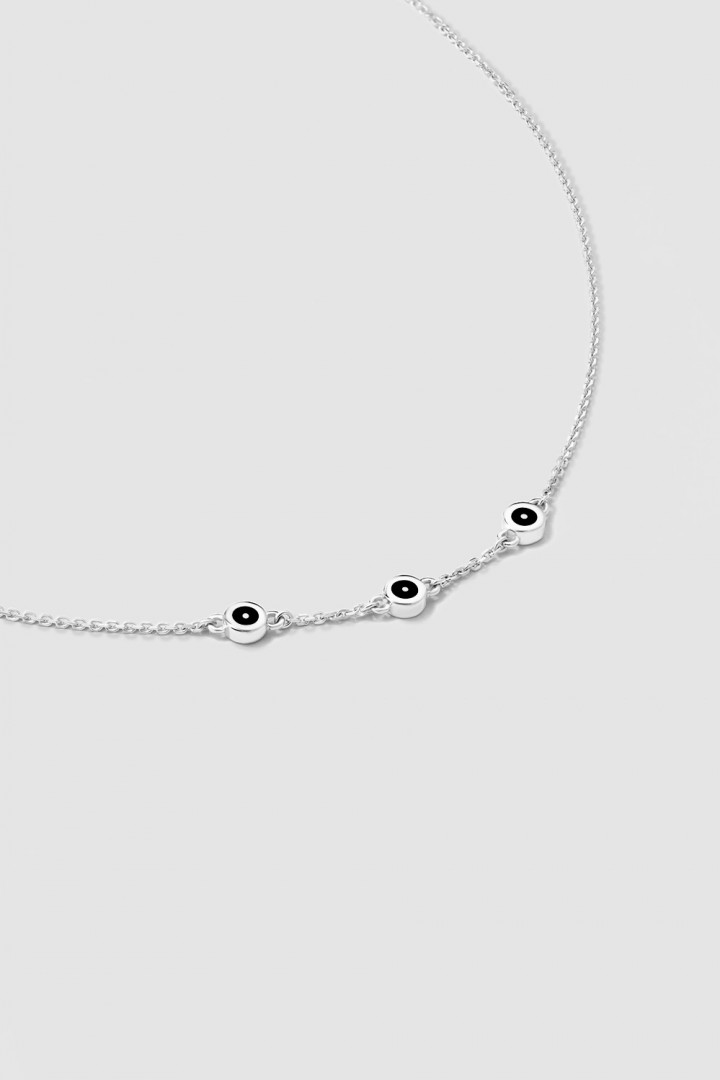 Подвеска Три луны из серебра