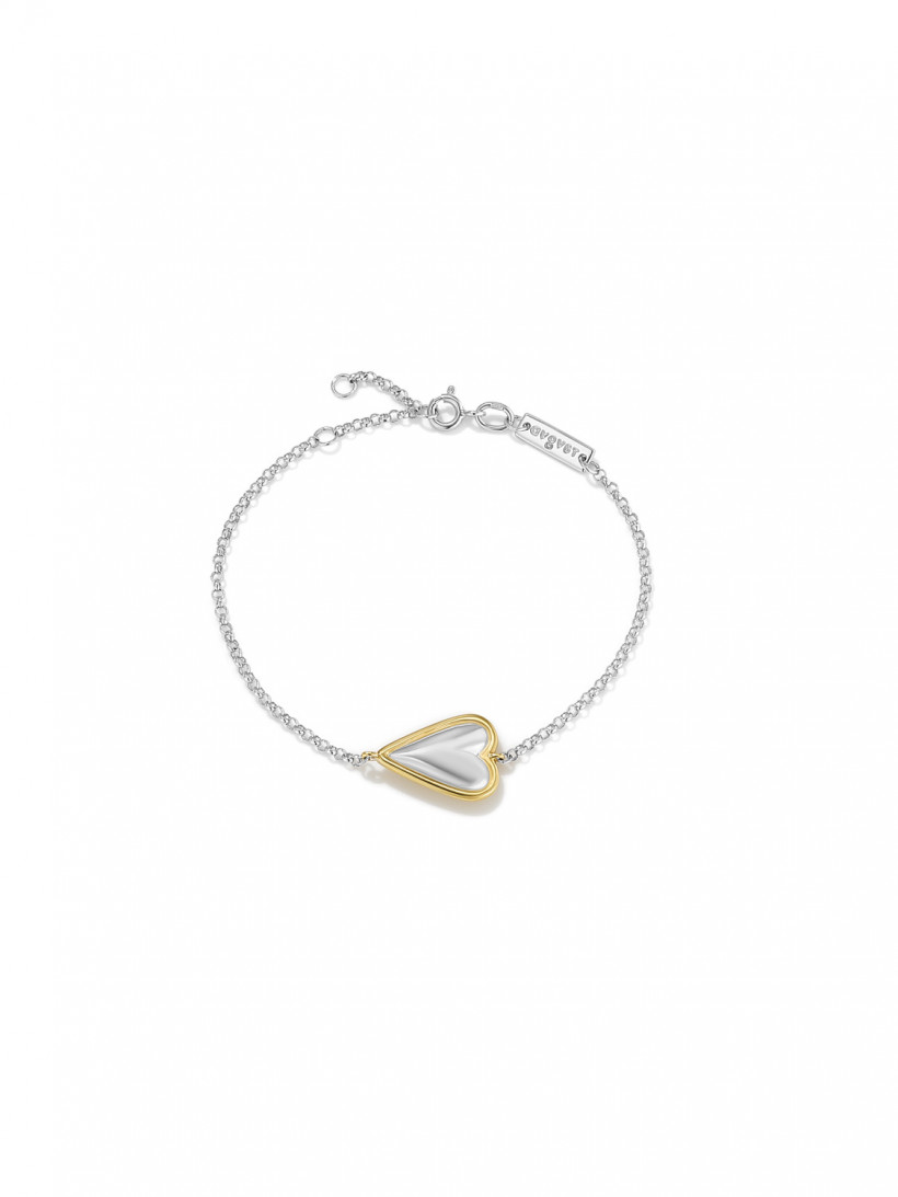 Браслет Bumper Heart с позолотой