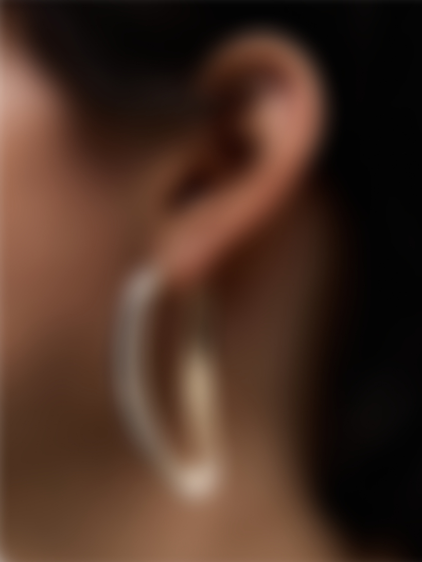 Серьги-ножницы L