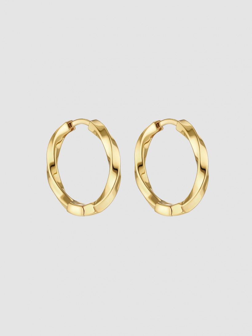 Хупы-мюзле с позолотой