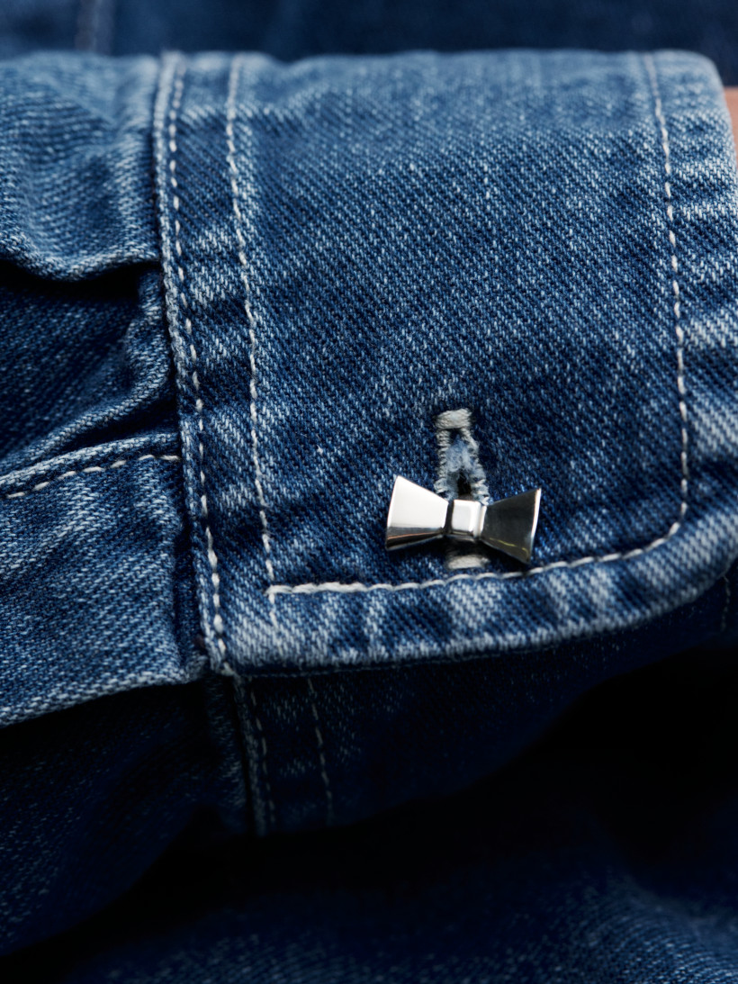 Бант пуговица