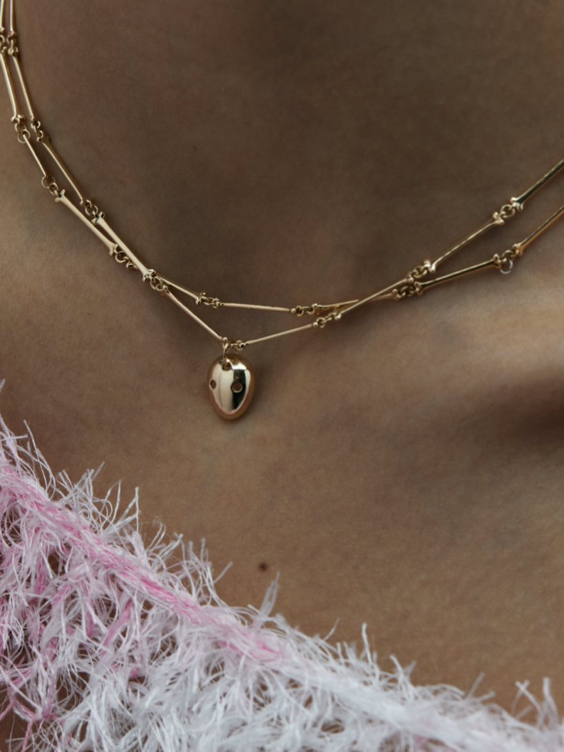 Тринкет Маска из золота