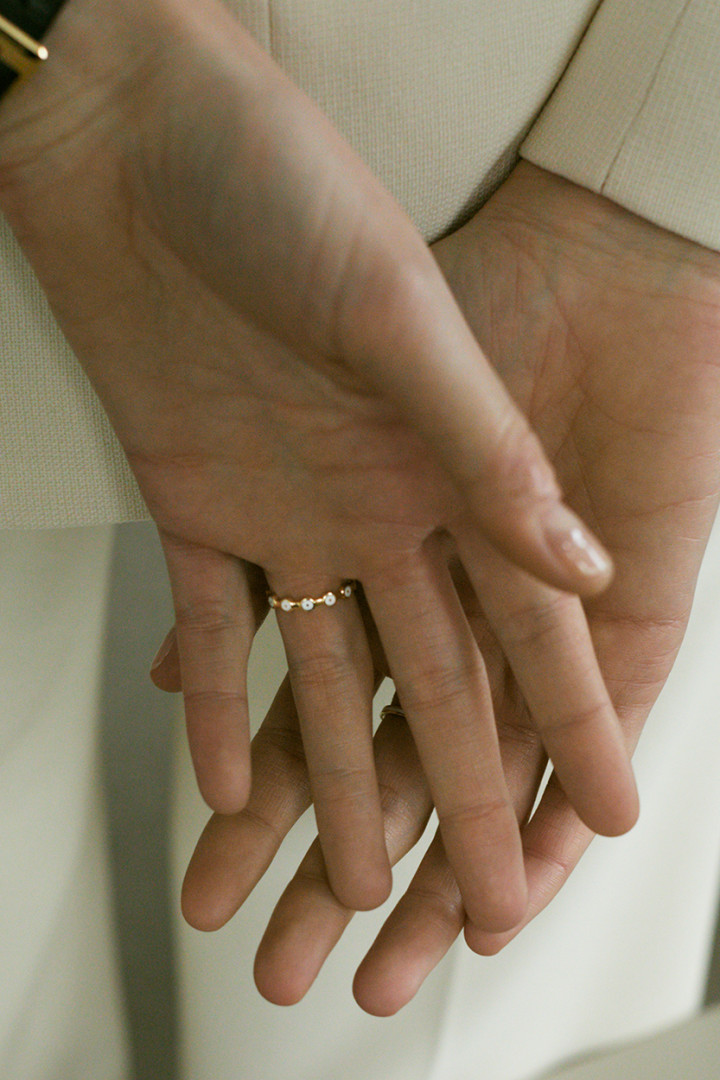 Кольцо &laquo;12&raquo; из лимонного золота