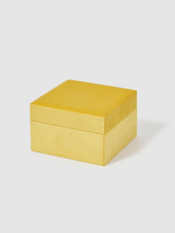 Подарочная шкатулка из велюра для подвески/серег