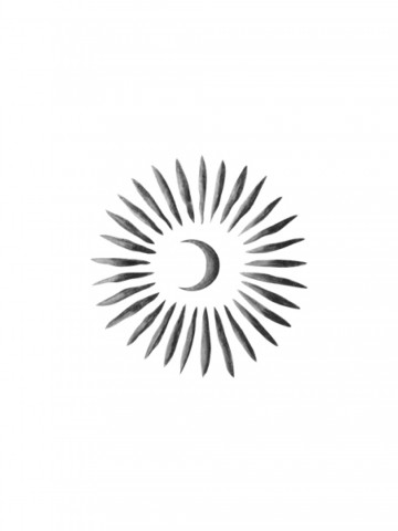 Месяц в Зените