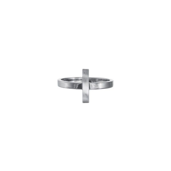 Фаланговое кольцо-крестик