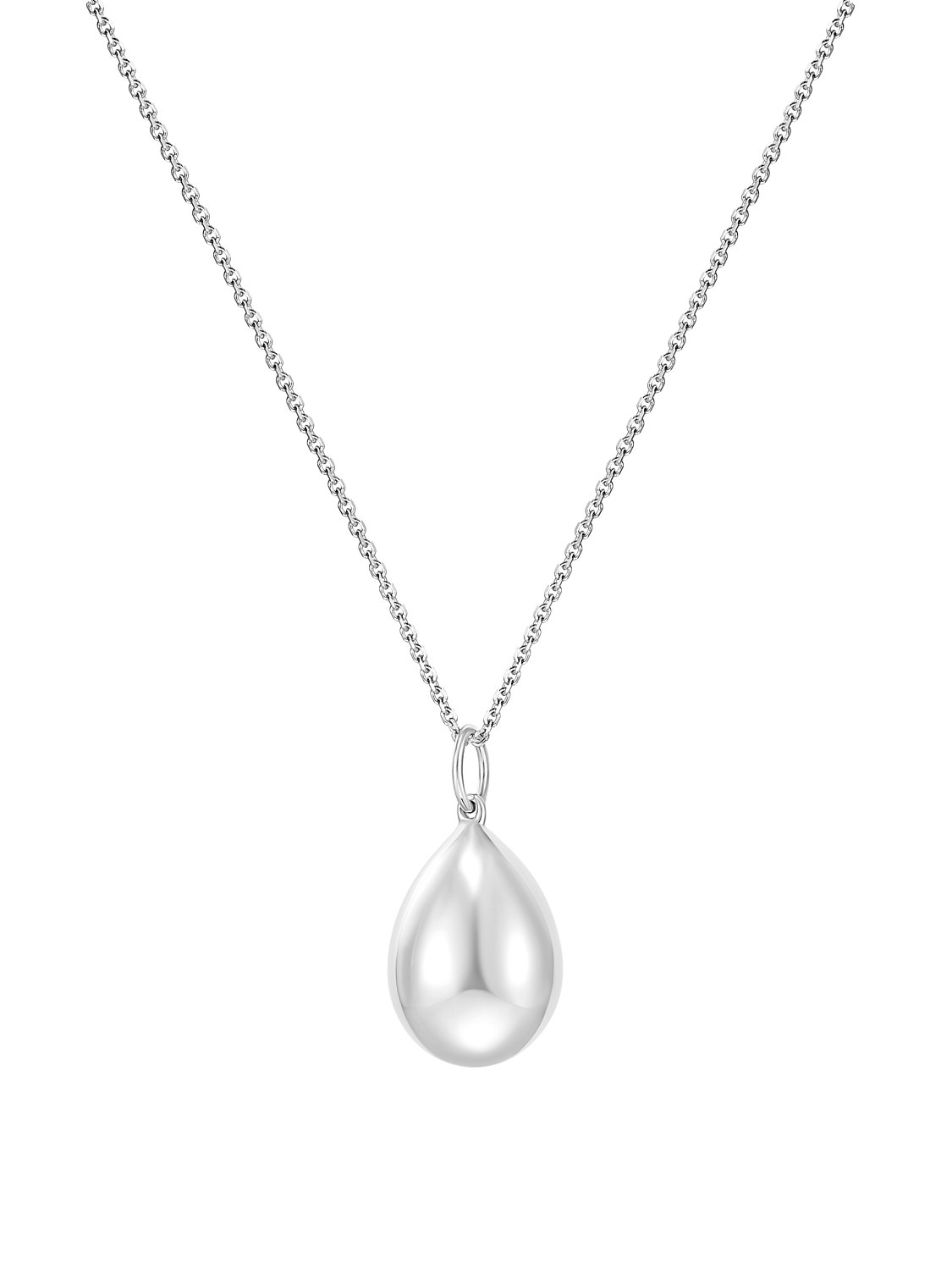 Ожерелье с серебряным яйцом 