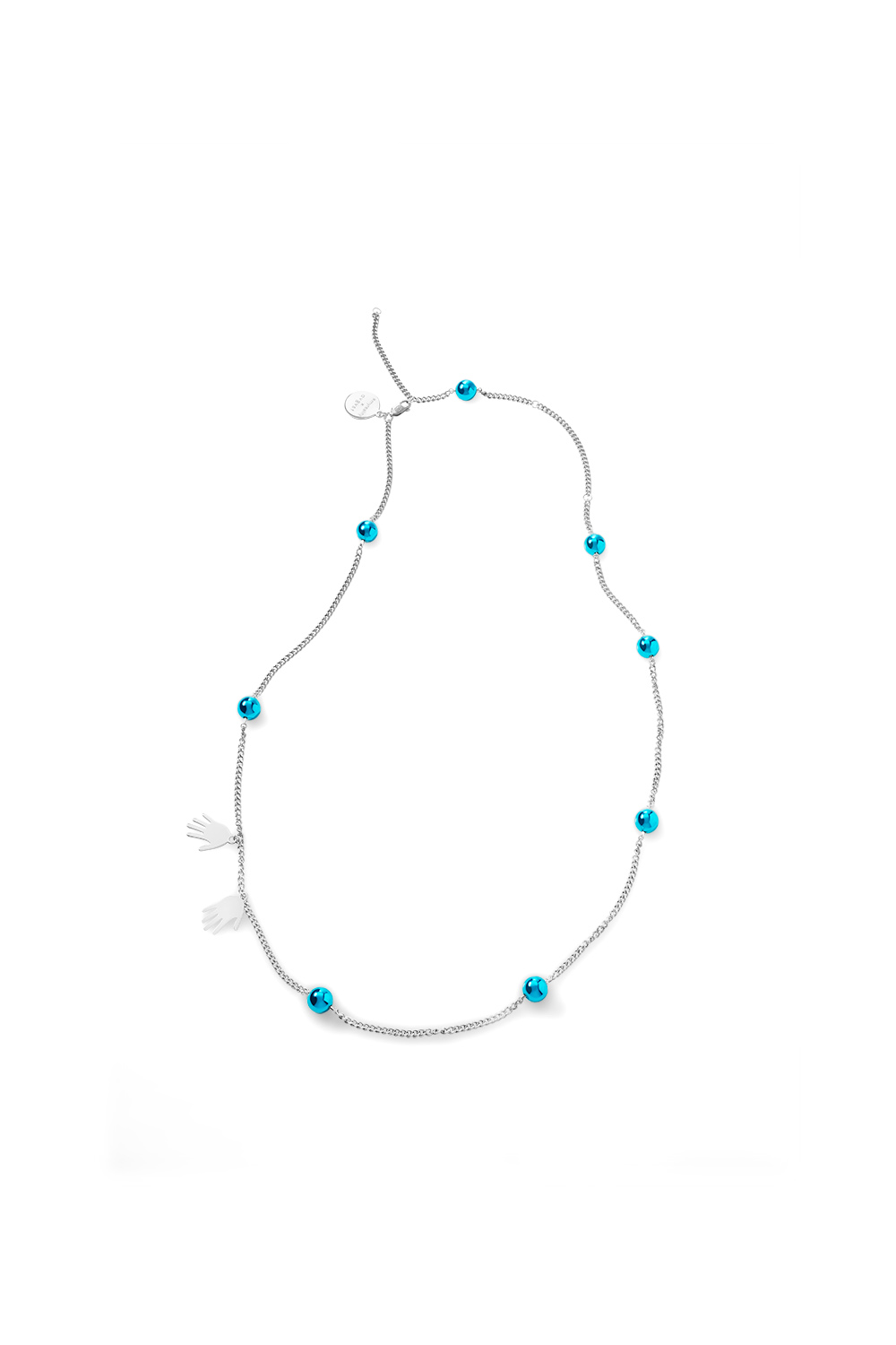Avgvst x Crosby Studios длинные бусы blue 
